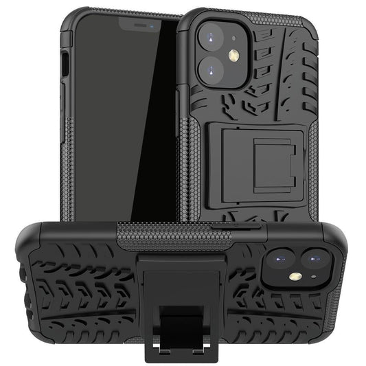 AMZER Hybrid Warrior Dual Layer Kickstand Case for Apple iPhone 12